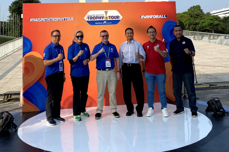 Trofi FIBA World Cup Tiba di Ibu Kota, Hati Ketua Perbasi DKI Jakarta Berbunga-bunga