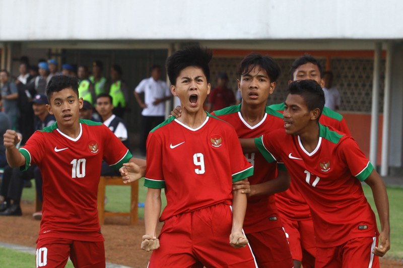 Garuda Muda Indonesia U-16 Pesta Gol Ke Gawang Singapore