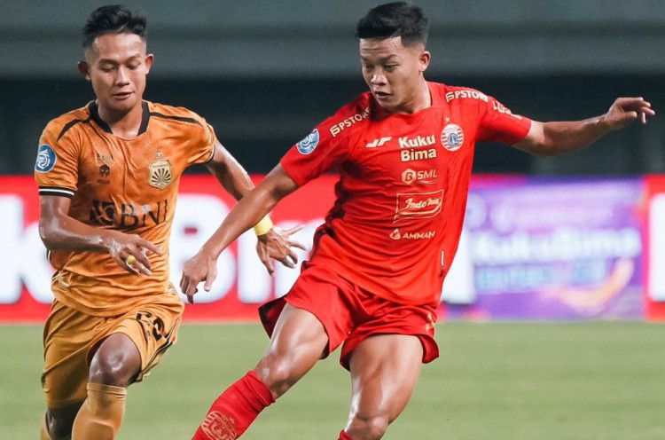 Hasil Liga 1: Gol Muhammad Ragil Gagalkan Kemenangan Persija Jakarta 
