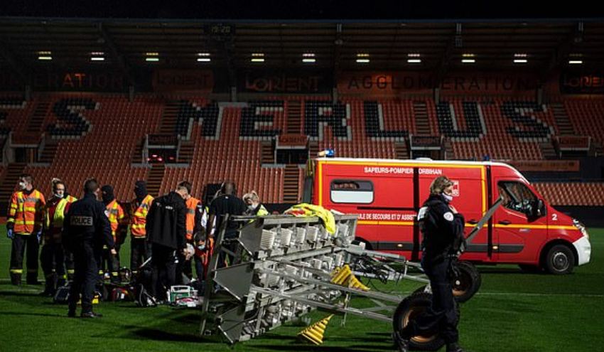 Tragis, Petugas Ligue 1 Meninggal Dunia Tertimpa Lampu Stadion