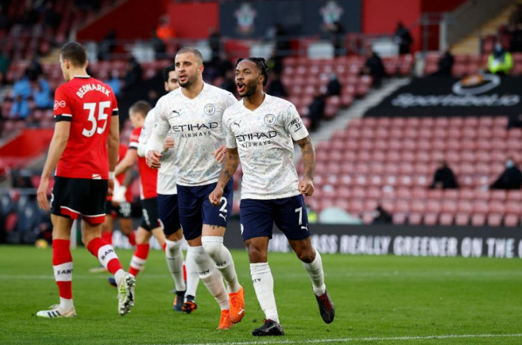 Pertahanan Membaik, Man City Tekuk Southampton Tanpa Kebobolan Gol