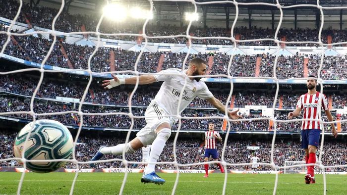 Derby Madrid: Adu Tajam Karim Benzema Vs Luis Suarez