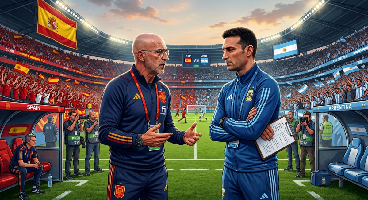 De La Fuente vs Scaloni: Duel Guru dan Murid di Final Piala Dunia 2026