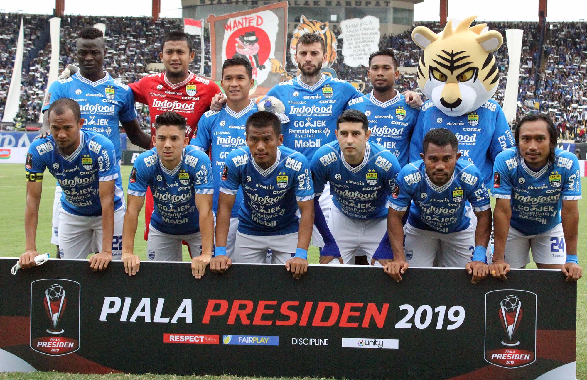 Piala Presiden: Persib Menang 4-0 atas Perseru Serui