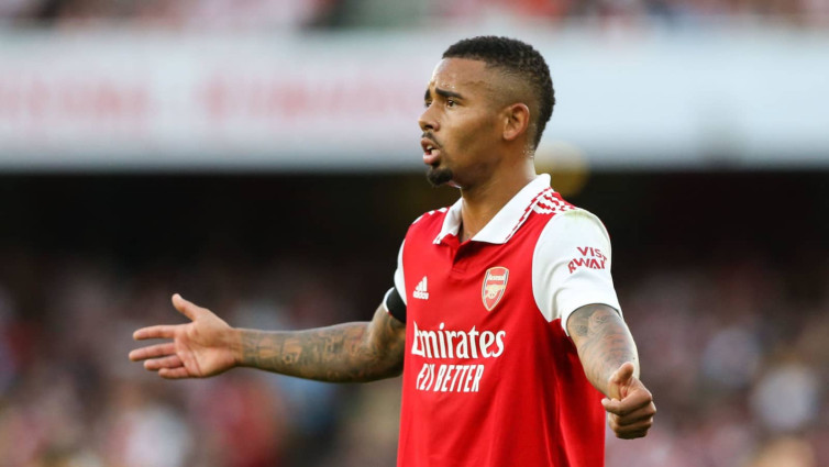 Bukan Pendulang Gol Handal, Gabriel Jesus Panaskan Isu Pencarian Striker Baru Arsenal