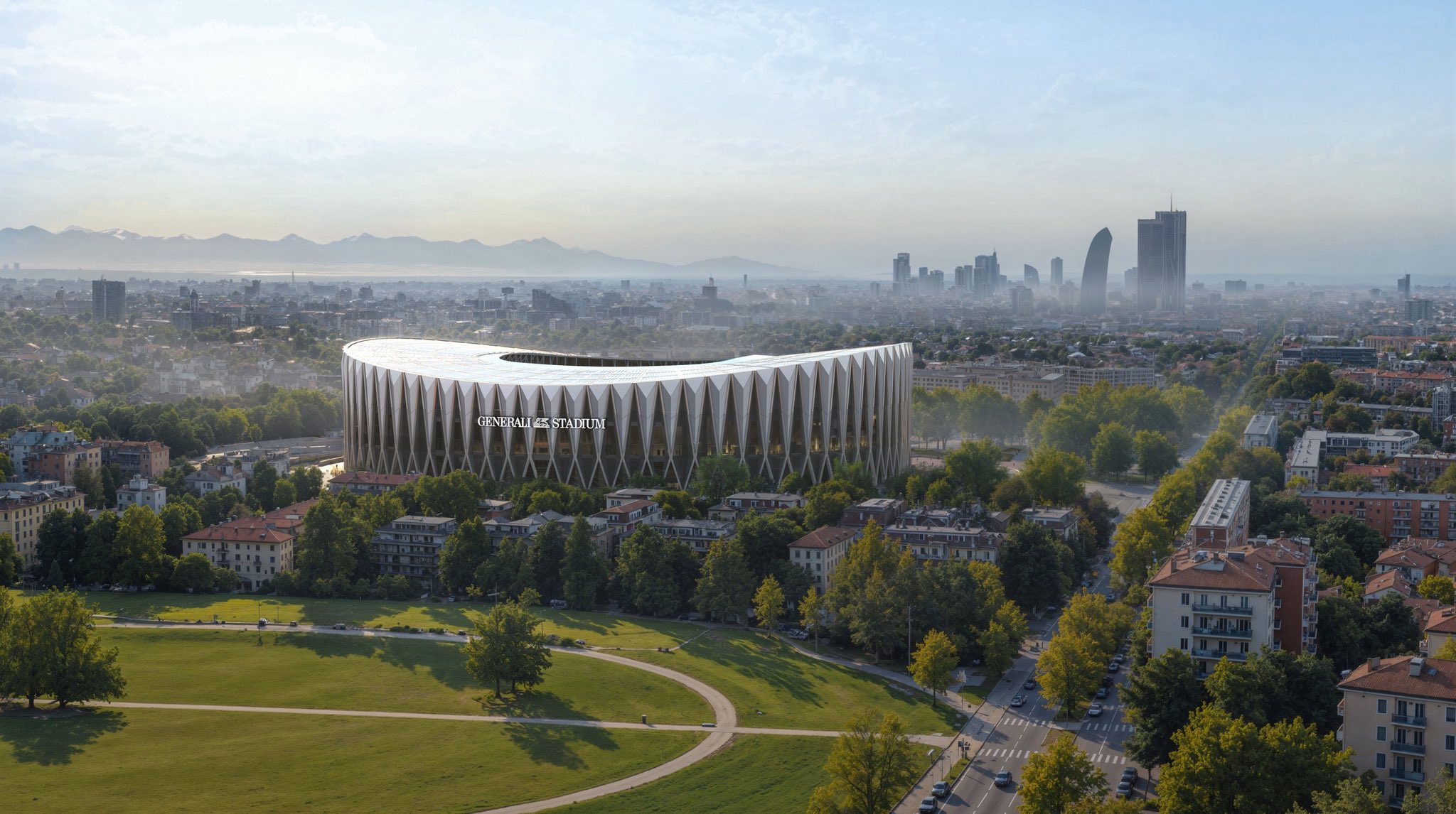 Intip Megahnya Generali Stadium, Stadion Baru AC Milan dan Inter Milan