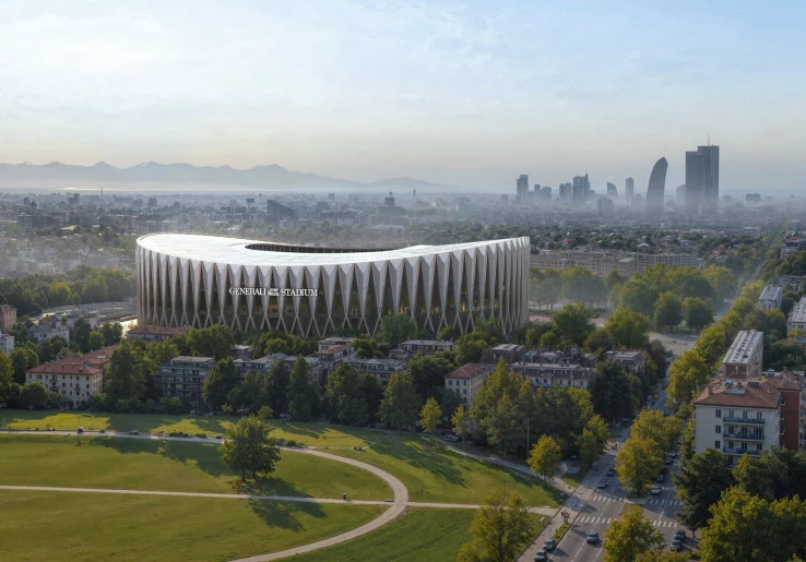 Intip Megahnya Generali Stadium, Stadion Baru AC Milan dan Inter Milan