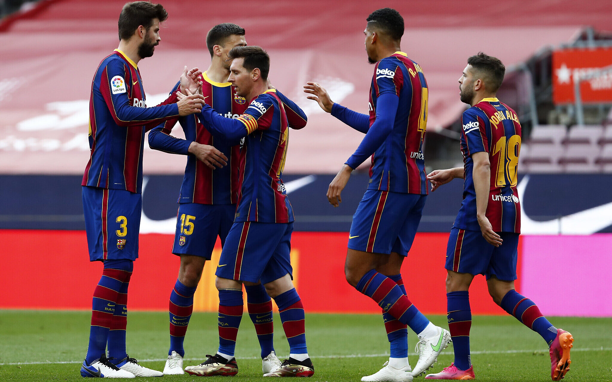 Rangkaian Pesan Perpisahan Pemain Barcelona untuk Lionel Messi