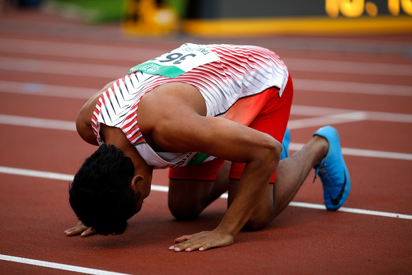 Pertama Kali Turun di 200 Meter, Zohri Langsung Rebut Perunggu