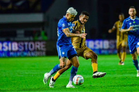Hasil Liga 1: Persib Bandung Selamat dari Kekalahan Kontra Dewa United FC