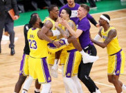 Hasil NBA: Jumper Rajon Rondo Buat Lakers Kalahkan Celtics dengan Selisih Setengah Bola 