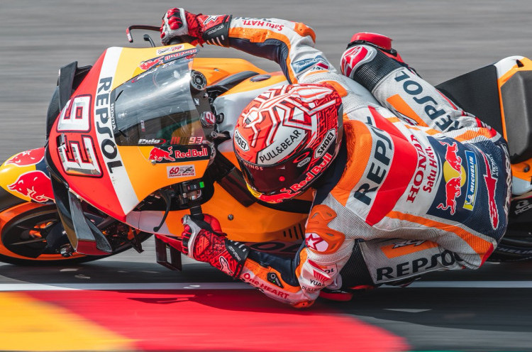 Kualifikasi MotoGP Jerman: Bukukan Rekor Lap, Marc Marquez Pole Position 