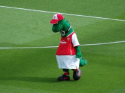 Sedih, Maskot Ikonik Arsenal Dipecat setelah 27 Tahun Bekerja di Klub