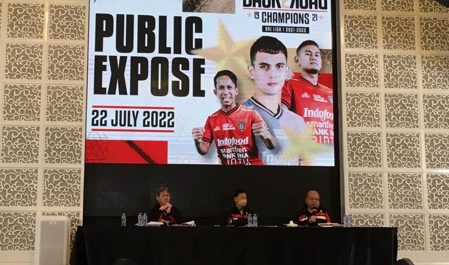 Induk Bali United Targetkan Pendapatan Rp370 Miliar pada 2022