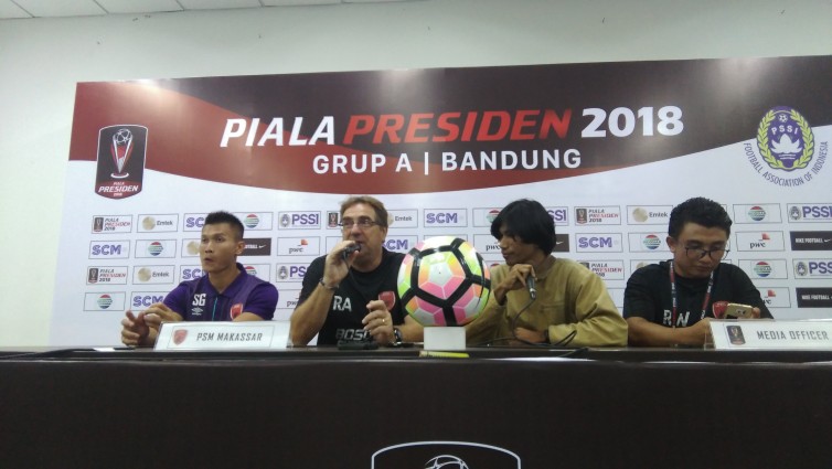PSM Anggap Lawan Persib Bandung Hanya Sebatas Uji Tanding
