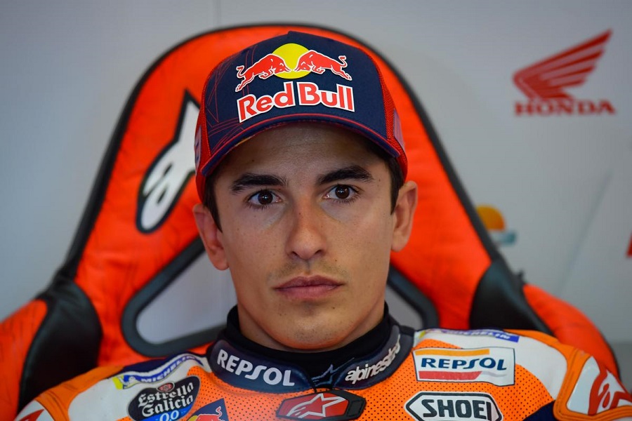 Gagal di MotoGP Italia, Marquez Menunjuk Diri di Cermin
