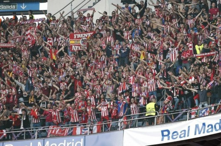Derby Madrid: Cuma 80 Fans Atletico Hadir di Santiago Bernabeu