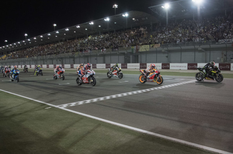 Sejarah Lomba MotoGP Qatar: Sejarah Manis Yamaha, Honda Kesulitan