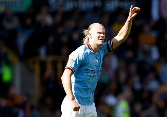 Wolverhampton 0-3 Manchester City: Bikin Gol Lagi, Haaland Cetak Sejarah
