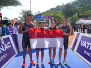 Aquathlon Tambah Satu Medali Perak dari Nomor Mixed Team Relay untuk Indonesia