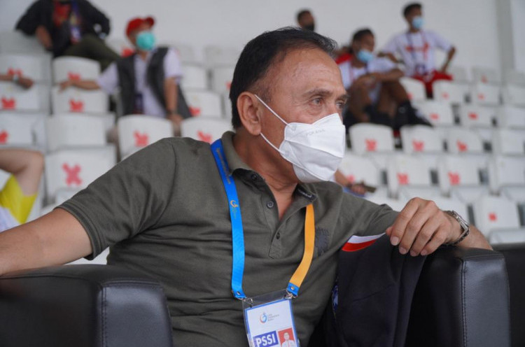 Ketua Umum PSSI Pantau Penerapan Prokes Liga 2 di Stadion Madya