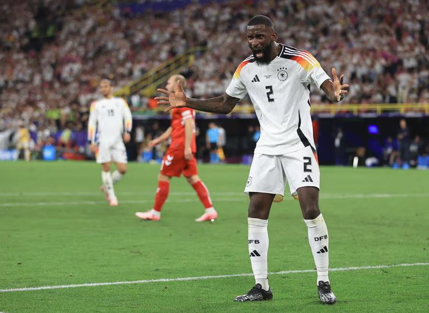 Bintang Laga Jerman Vs Denmark: Antonio Rudiger, Batu Karang di Pertahanan Die Mannschaft