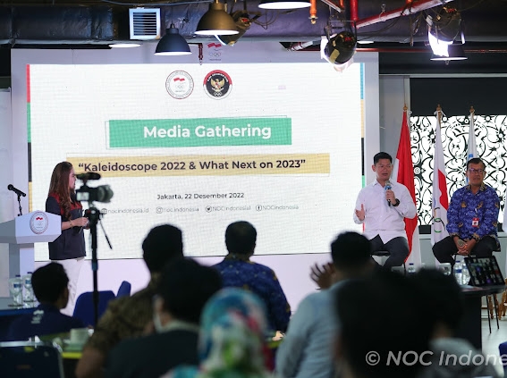 NOC Akui Peran Jurnalis dalam Meningkatkan Citra Olahraga Indonesia