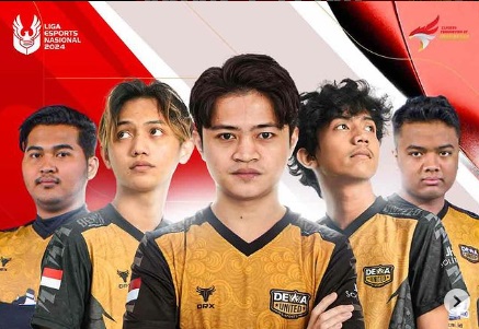 Liga 2 Esports Nasional 2024: Dewa United Academy Duduk di Puncak Klasemen