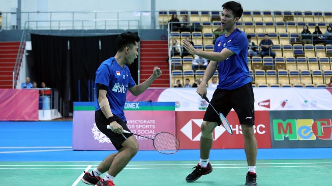 Hasil Thailand Open 2021: Kejutan Leo/Daniel Belum Usai