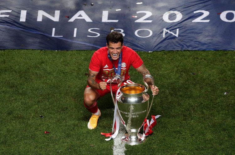 Juara Liga Champions bersama Bayern, Coutinho Dipertimbangkan Koeman