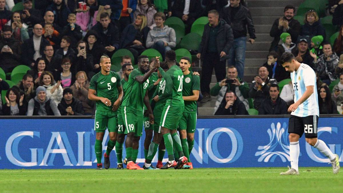 Tanpa Messi Argentina Dipermalukan Nigeria