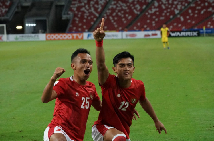 Piala AFF 2020:  Bantai Malaysia, Timnas Indonesia Bertemu Singapura di Semifinal