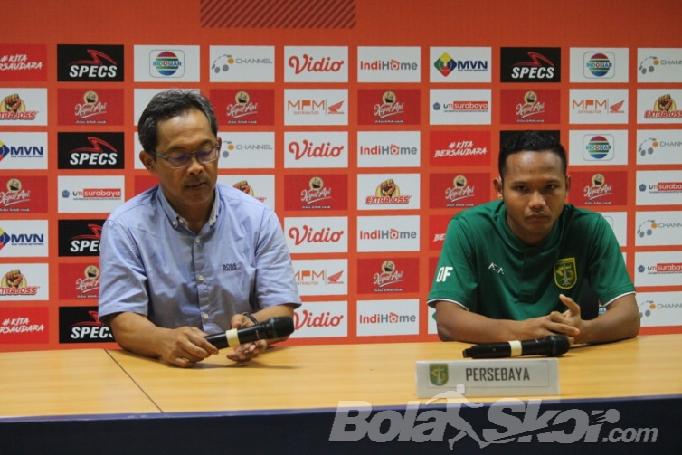 Persebaya Belum Putuskan Masa Depan Oktafianus Fernando