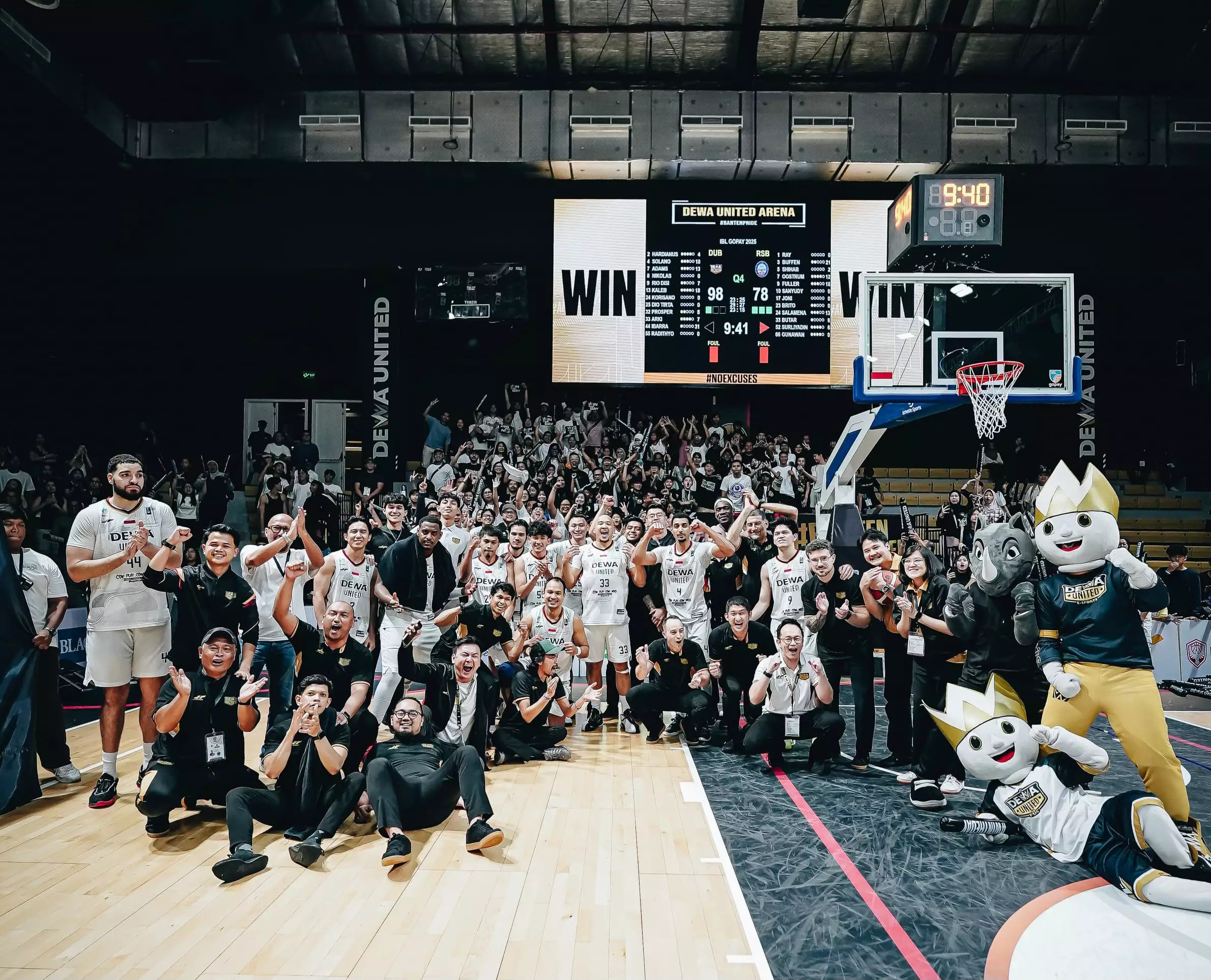 Tak Ada Kata Takut di Kamus Dewa United Banten, Tidak Gentar Lawan Pelita Jaya di Final IBL 2025
