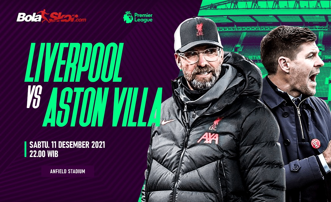 Prediksi Liverpool Vs Aston Villa: Steven Gerrard Pulang ke Anfield