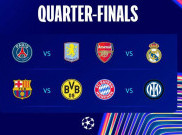 Jadwal dan Delapan Tim di Perempat Final Liga Champions 2024-2025