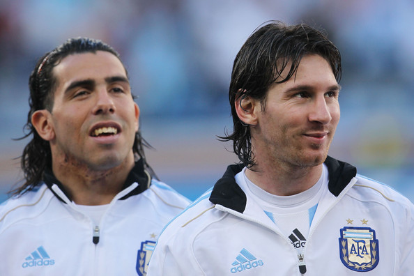Tevez dan Messi 