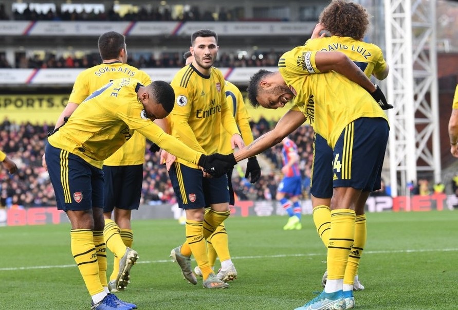 Crystal Palace 1-1 Arsenal: The Gunners Gagal Menang dan Aubameyang Terima Kartu Merah
