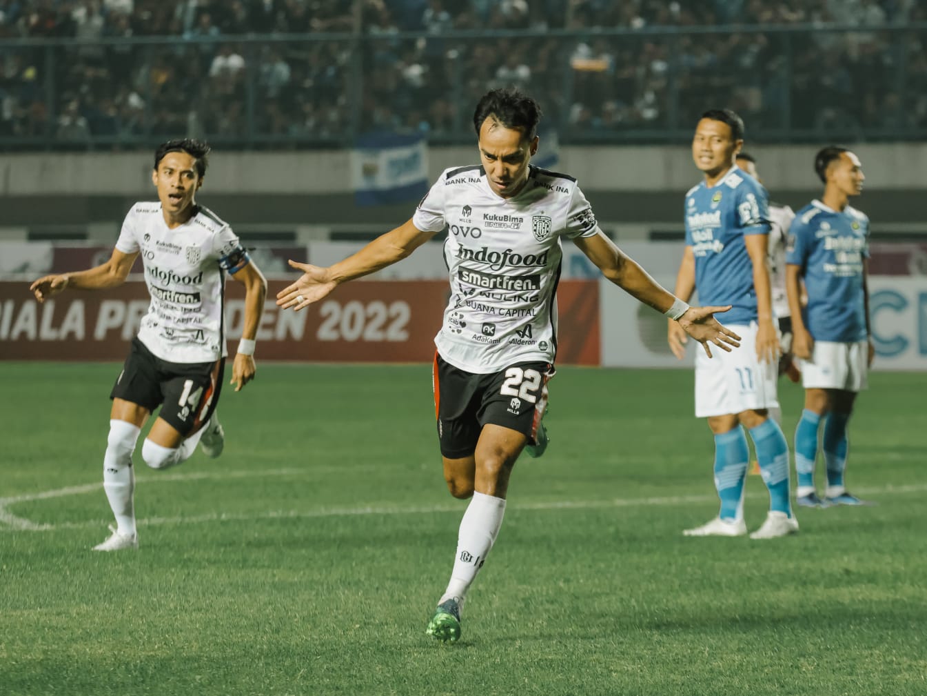 Hasil Piala Presiden 2022: Persib Ditahan Imbang 10 Pemain Bali United, Persik Menang