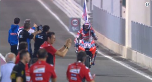 Andrea Dovizioso Juara MotoGP Qatar 2018