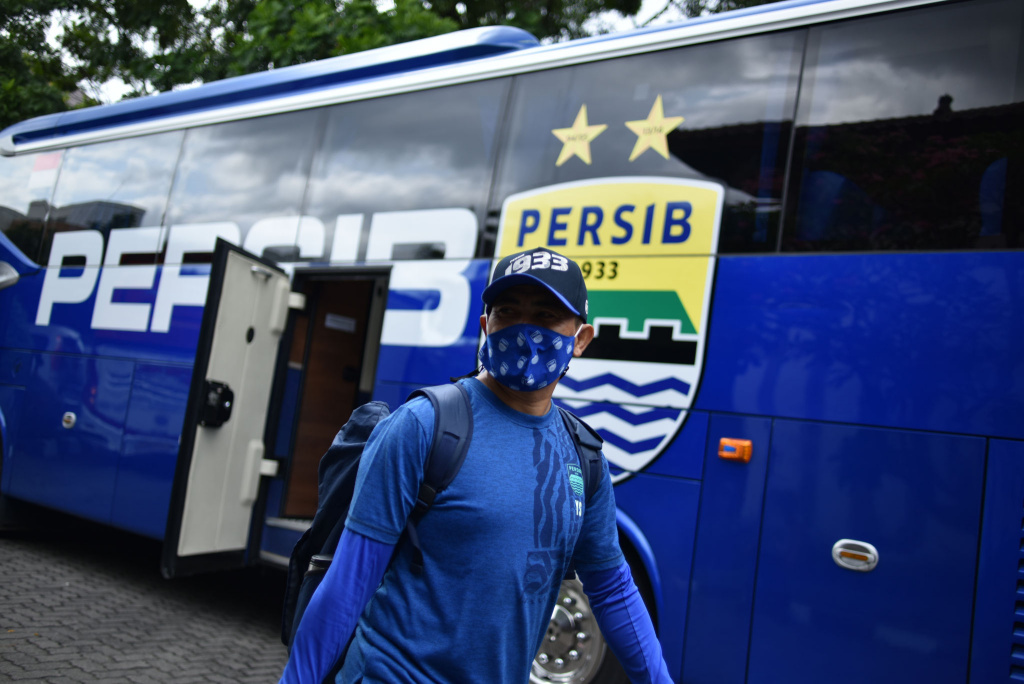 Hindari Risiko, Persib Lebih Awal Tiba di Yogyakarta