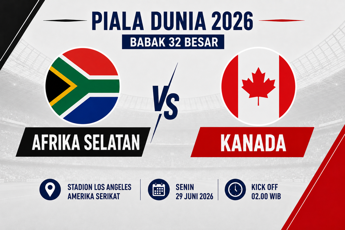 Prediksi dan Statistik Afrika Selatan vs Kanada: Duel 2 Tim Penuh Kejutan