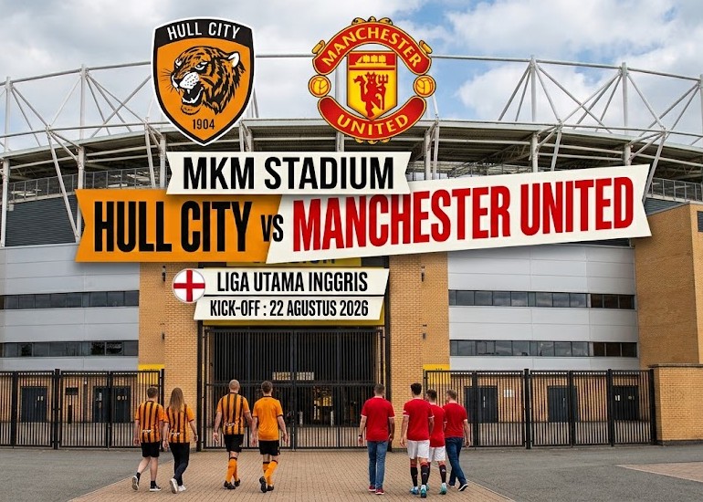 Superkomputer Opta Prediksi Skor Hull City vs Manchester United: Setan Merah Bawa Pulang Tiga Poin
