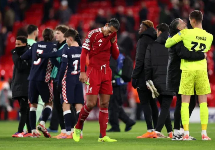 Kalah, Liverpool Kebobolan 10 Gol dari Tiga Pertandingan Terakhir