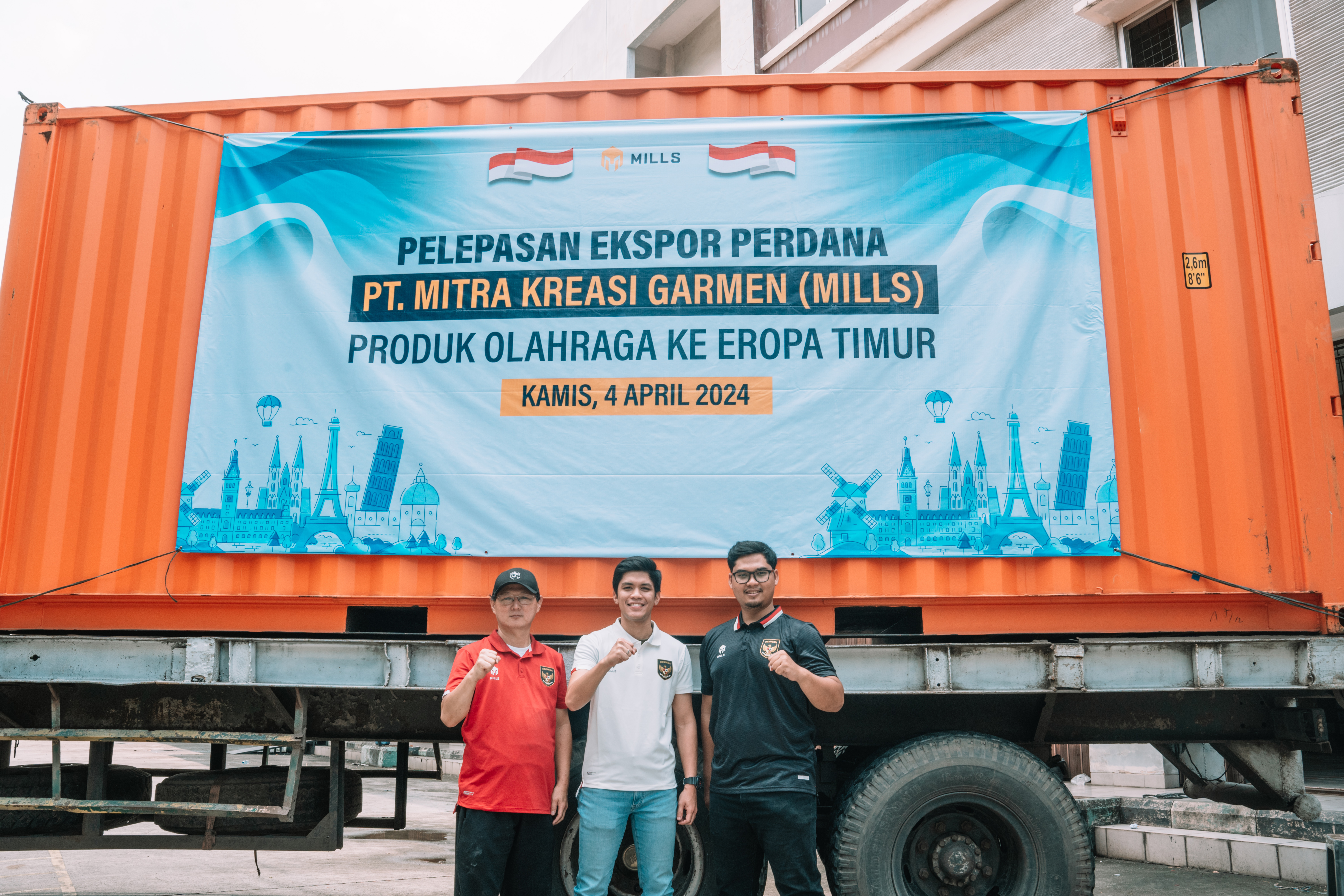 Mills Lakukan Ekspor ke Eropa Timur, Mulai Bersaing dengan Sport Apparel Global