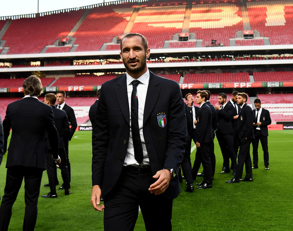 Meski Tak Bermain, Giorgio Chiellini Akan Ada di Bangku Cadangan Juventus