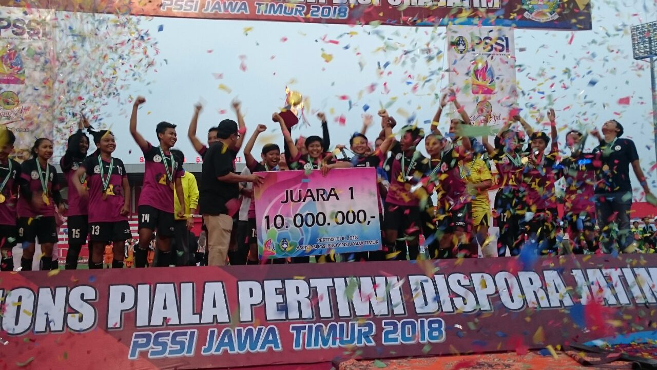 Sempurna, Candra Kirana Juara Pertiwi Cup 2018 Regional Jatim