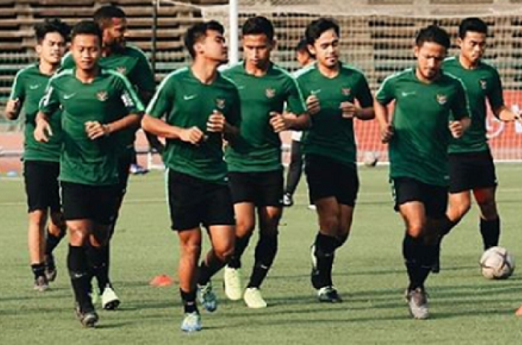 Timnas Indonesia U-22 Latihan Adu Penalti Jelang Lawan Vietnam