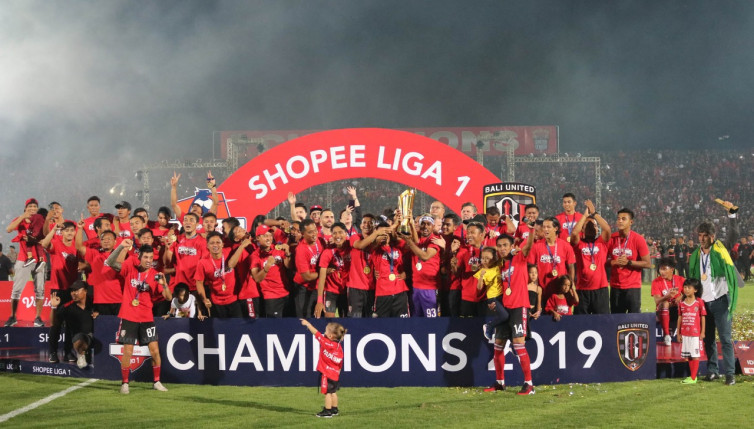 Bali United Pesta Juara, Teco dan Fadil Sausu Beri Ucapan