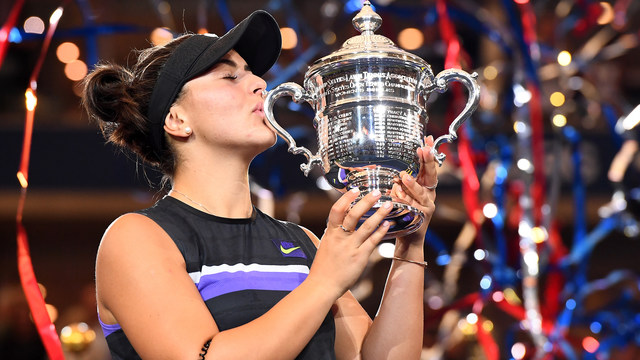 Kanada Naik Daun, Usai Toronto Raptors Juara NBA, Bianca Andreescu Raih Titel Grand Slam 